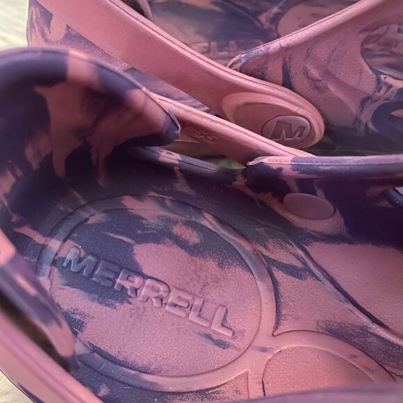 Merrell Hydro-Moc Water Shoes Purple Pink size WS6 - Picture 5 of 7